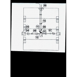 Kastel 3 kpl. do bramy elektrycznej
