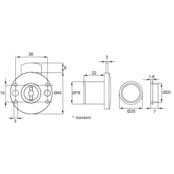 Zamek 853 SISO 