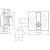 Zamek SISO MX-175 kwadrat z uchwytem