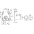 Zamek meblowy SISO CL X-850