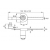 Zamek SISO X-750 do gablot